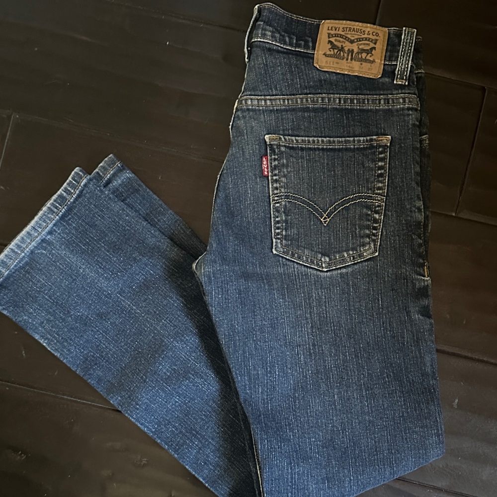 Levi's kids  Dark Blue Straight Jeans